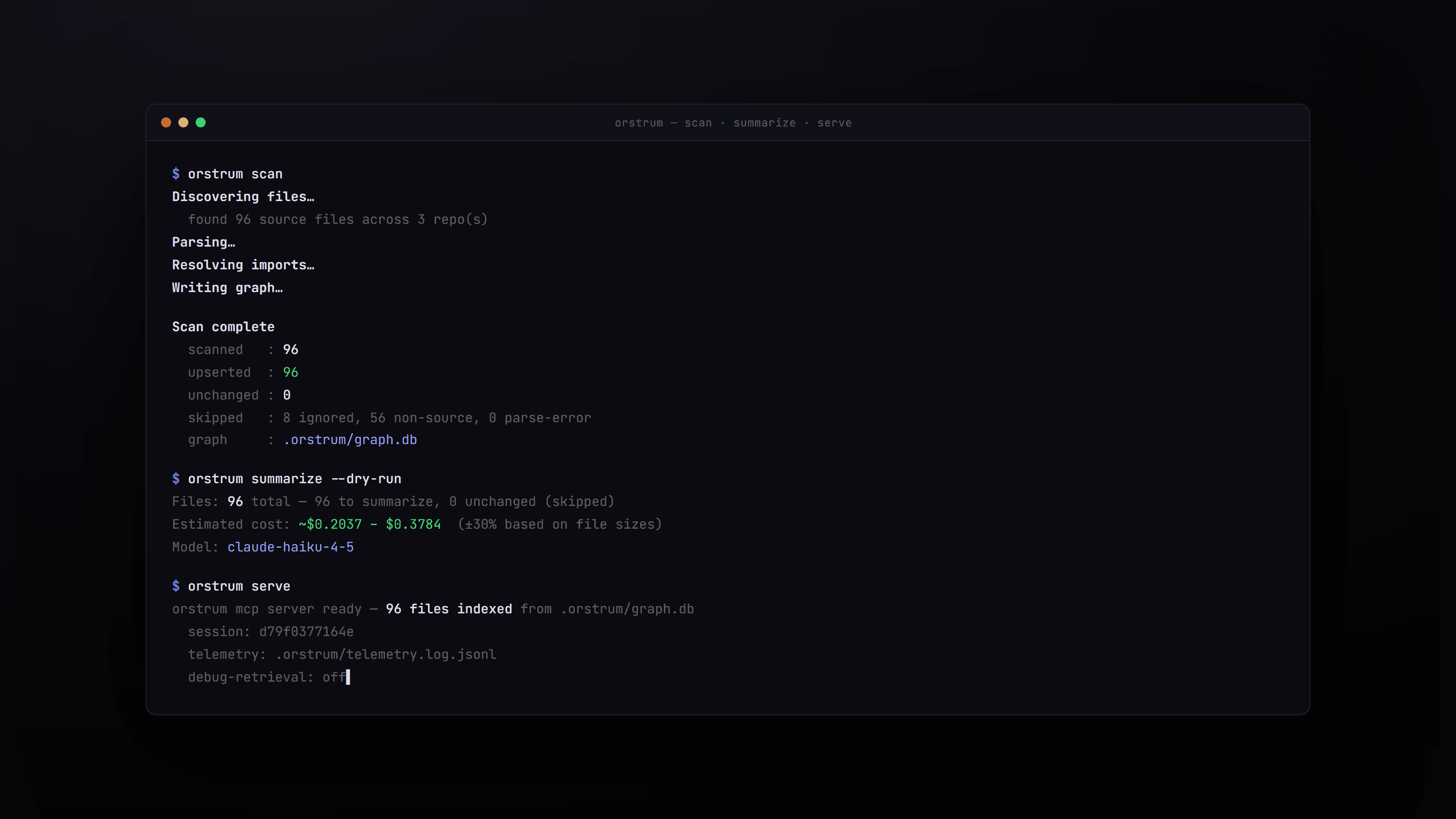 ORSTRUM screenshot 1